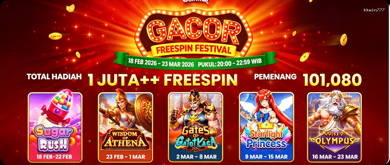 Login kkwin777 Sekarang Bonus Melimpah